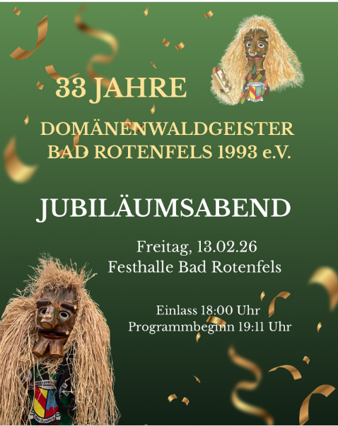33 Jahre Jubiabend